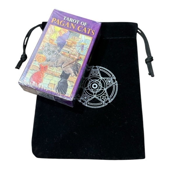 🍀 Tarot of Pagan Cats Card Deck - Picture 1 of 2